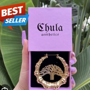 Chula bamboo earrings